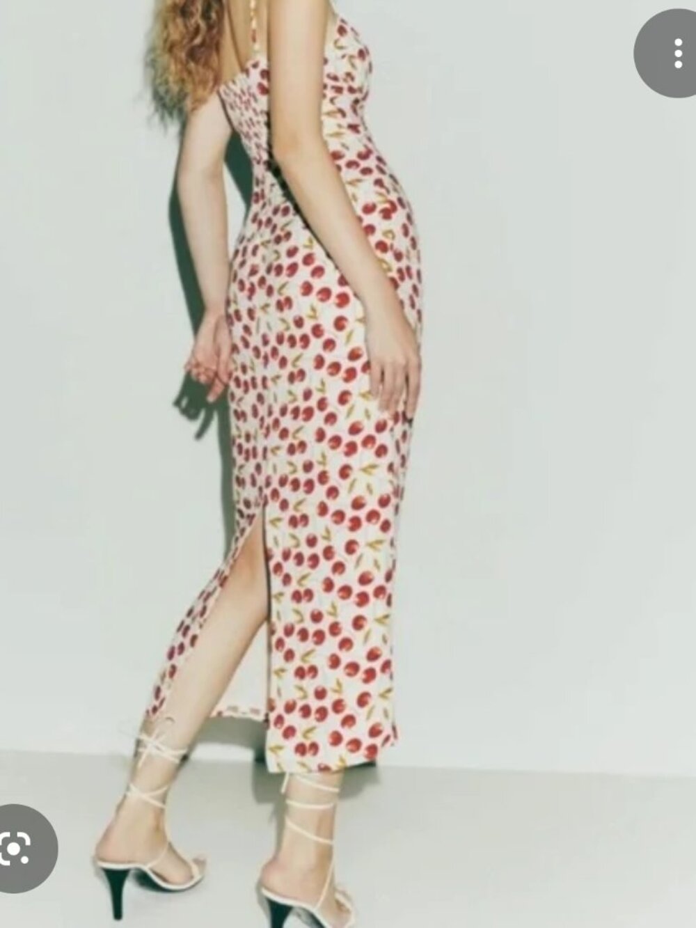 NWT Reformation Pennington Cherry Dress 2 - Picture 2 of 4